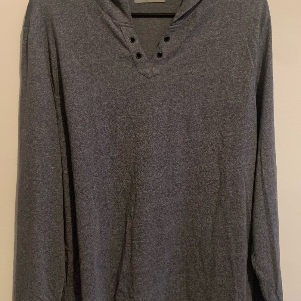 Kenneth Cole Gray Long Sleeve Shirt